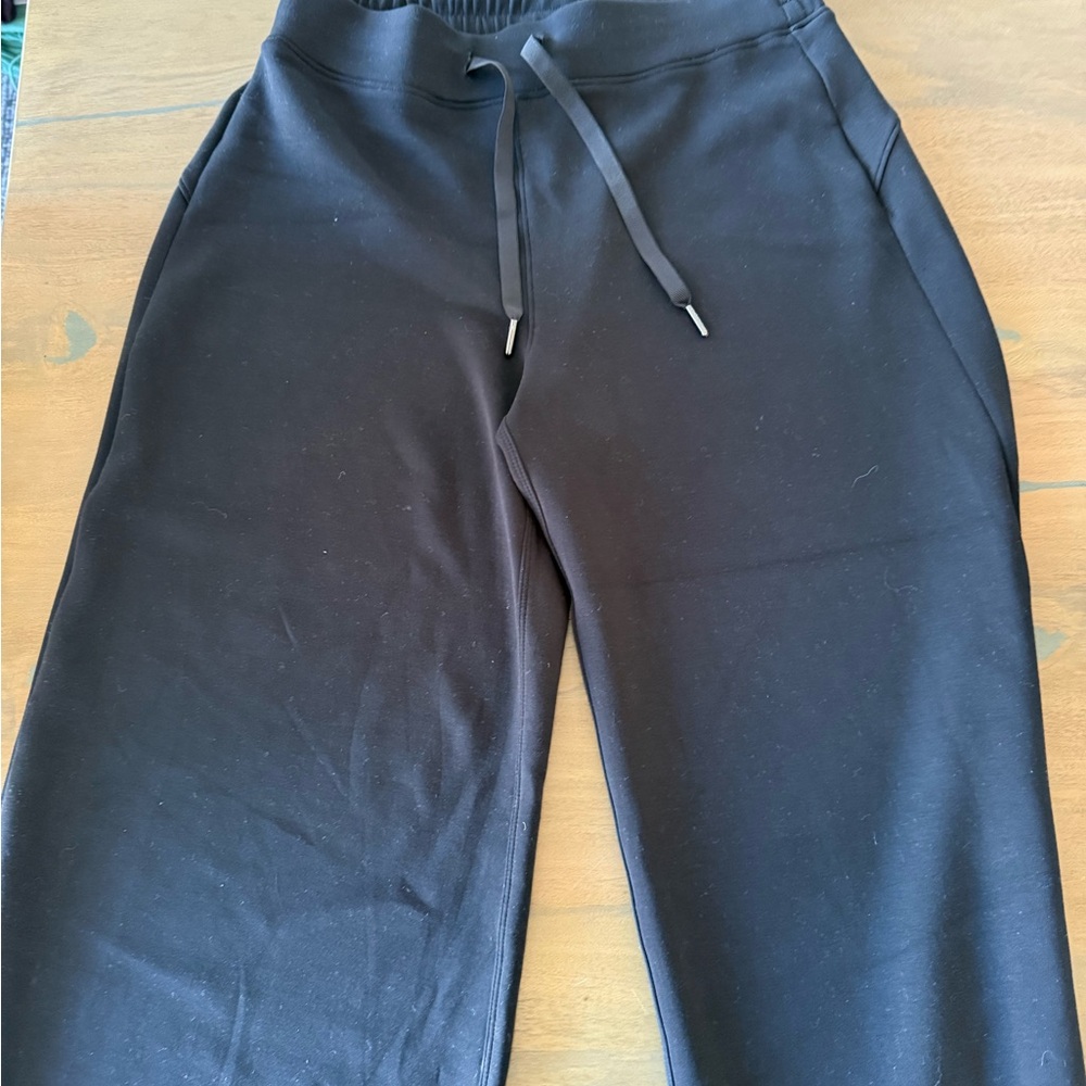 SPANX Air Essentials Black 3/4 Zip Jacket and Wide Leg pants (L) - Picture 5 of 6